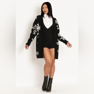 Blackmilk Coffin Cardigan